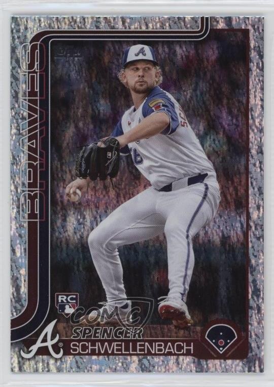 2025 Topps Series 1 Holo Foil Spencer Schwellenbach #103 8d4