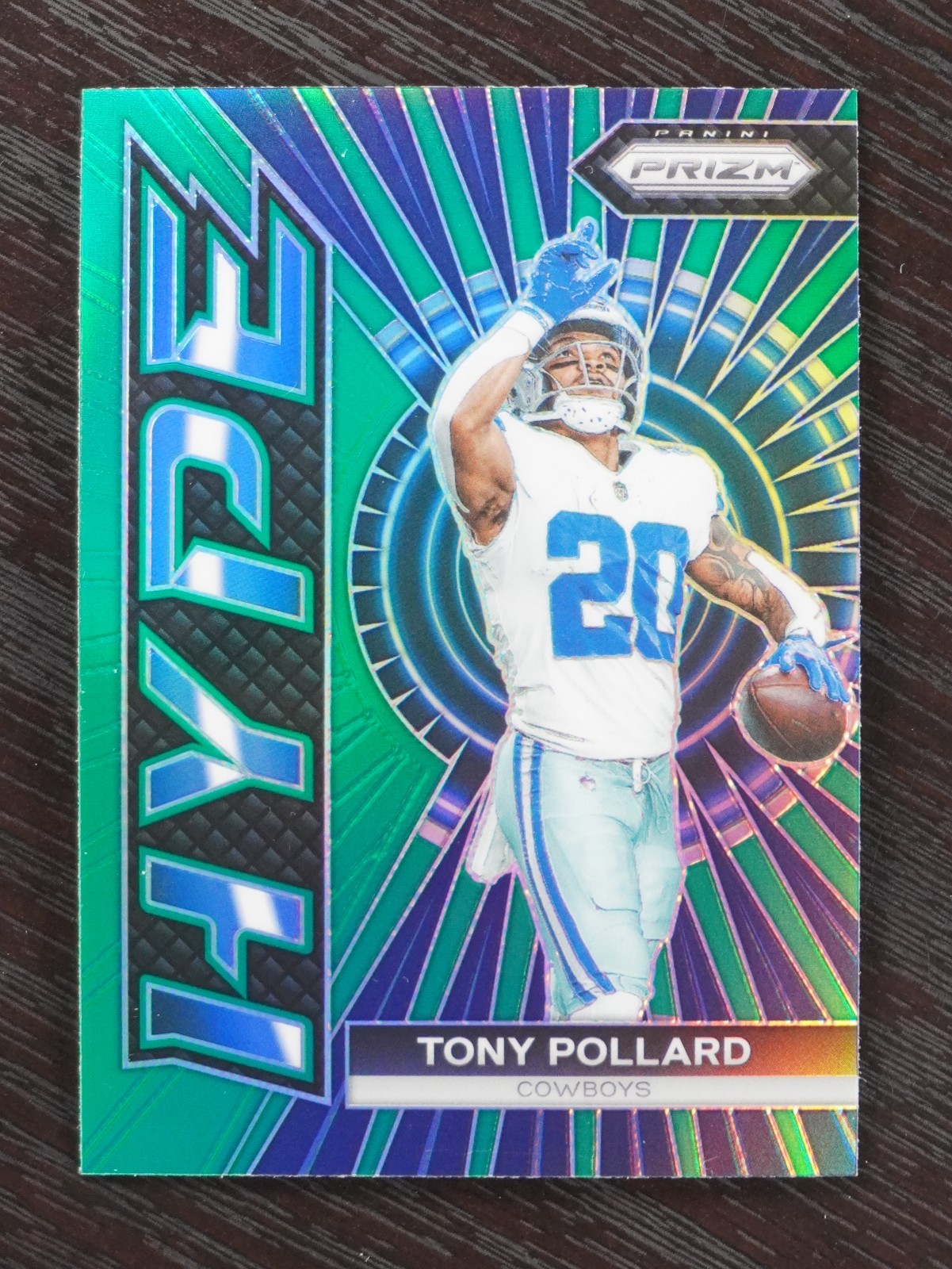 2023 Panini Prizm Hype Green Tony Pollard Las Vegas Raiders #H-11