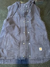 Carhartt Hooded Vest Sherpa Lined Womens
