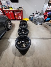 Set of Four 2019 Audi RS5 (B9) OEM Wheels with Yokohama AD09 Tires