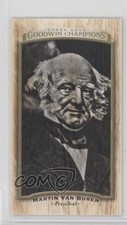 2017 Goodwin Champions Wood Mini Lumberjack Back 2/8 Martin Van Buren #58 5l4