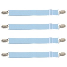  4pcs Bed Sheet Clips Straps Adjustable Mattress Sheets Holders Straps Bed Sheet