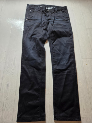 Lange Stoffhose M.O.D. Miracle of Denim Laura Skin W32 L32 BLack Damen