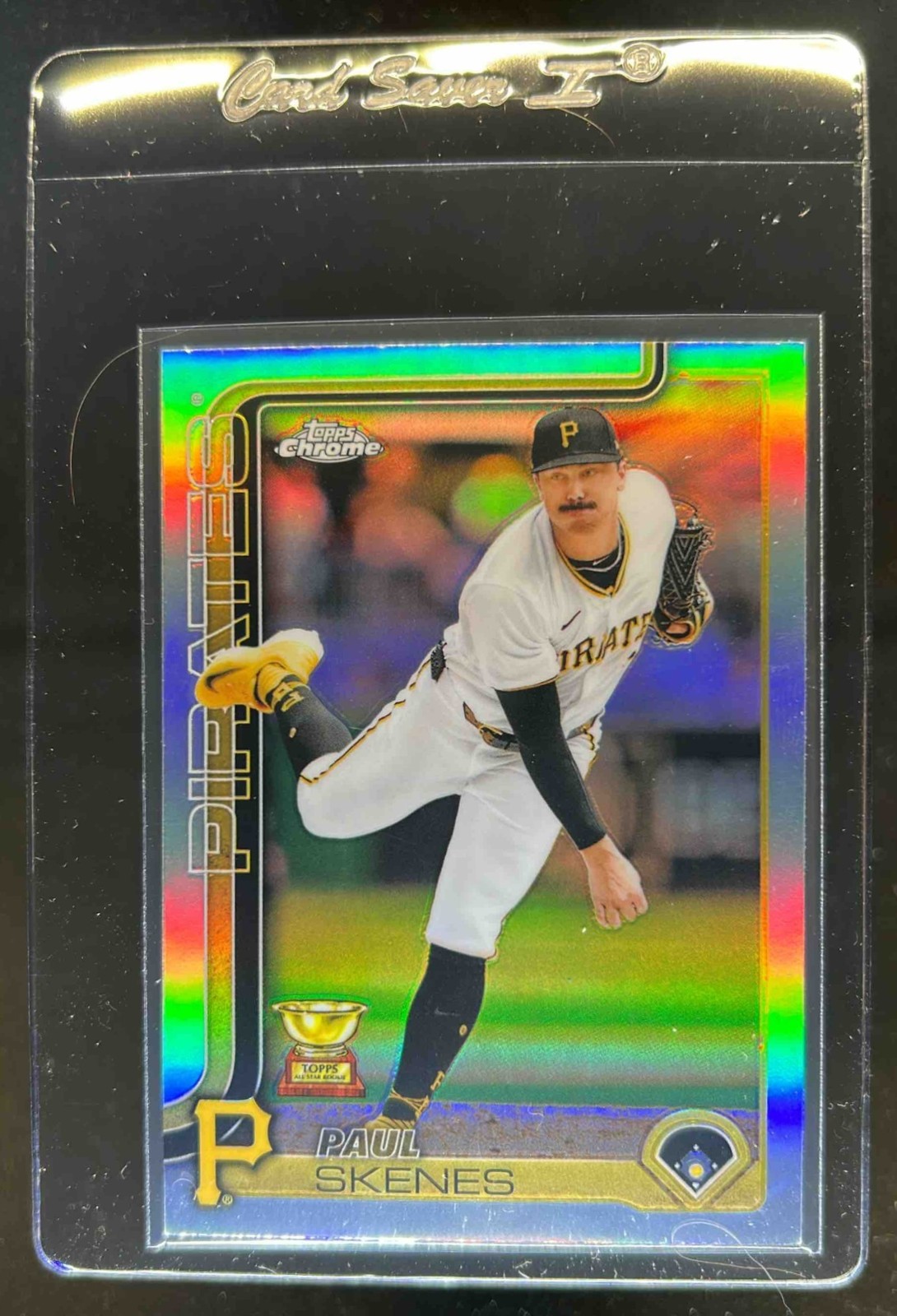2025 Topps Chrome Paul Skenes Refractor #300 Pirates