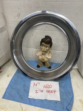 Ford Beauty Trim Ring Hub Cap Wheel Cover Hubcap 14 2 14 Has 2 Dings See Pic