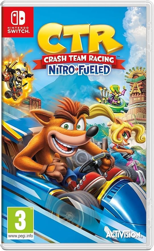 Crash Team Racing Nitro Fueled Nintendo Switch Cartridge Version NEW