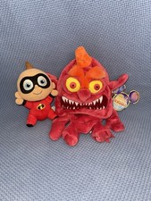 Incredibles 2 Baby Jack Jack Monster Plush Stuffed Doll Toy Disney Angry Red Bad