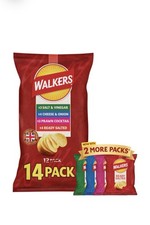 Walkers Variety Multipack Crisps 14x25g