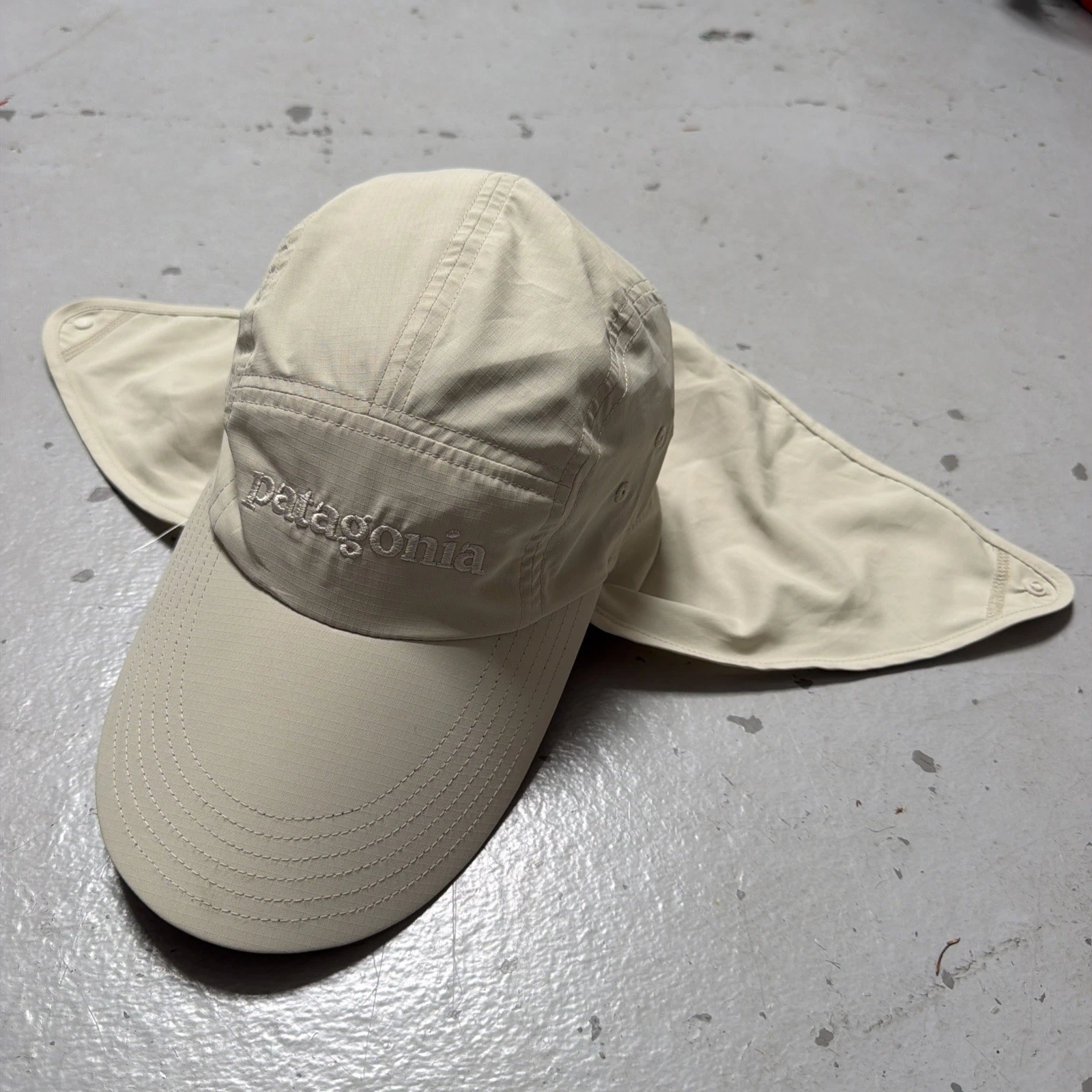 Patagonia 2018 Bimini Stretch Cap Long Wide Brim Fly Fishing Sun Shade Camp S