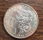 1884 morgan silver dollar