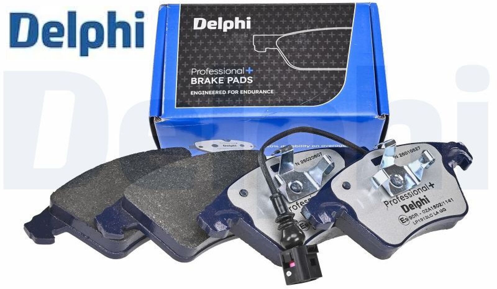Für DELPHI LP1913LC Brake Pad Set, disc brake LP1913LC Brake pads set front , f - Bild 2