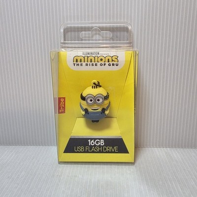 (未使用･未開封品)　GreyStar グレイスター TRIBE USB 怪盗グルーのミニオン危機一発 フラッシュメモリー ドライブ 16GB MINION EGYPTIAN       FD021511 df5ndr3 Otto Minions The Rise Of Gru 16gb USB Flash Drive Tribe Official