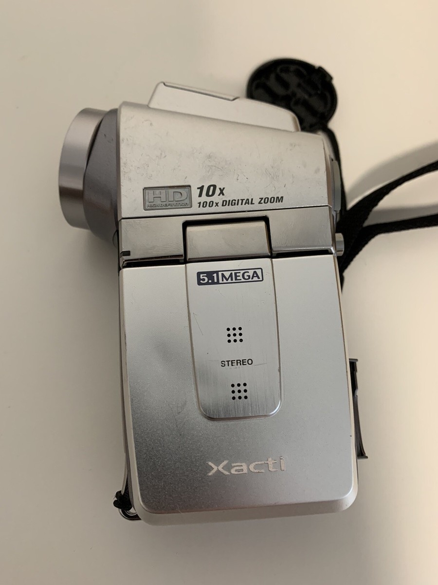 サンヨー SANYO DMX-HD1A Xacti Sanyo Xacti VPC-HD1A Digital Movie Camera Tested Working
