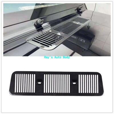 Fit For Mercedes Benz W463 G63 G500 Dry Carbon Fiber Hood Air Intake Grille Vent