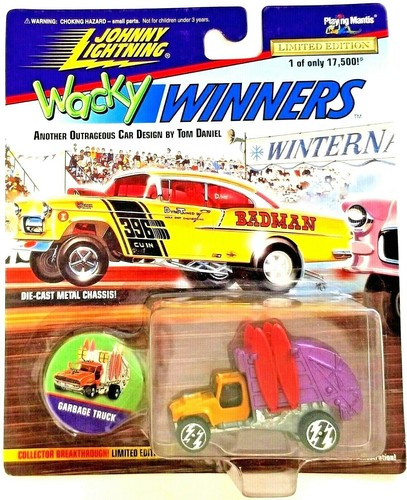 Johnny Lightning - Wacky Winners - Garbage Truck - Series 2 - Tom Daniel Design