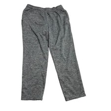 Adidas Men's Size Large Gray 3 Stripe Climawarm Athletic Sweatpants