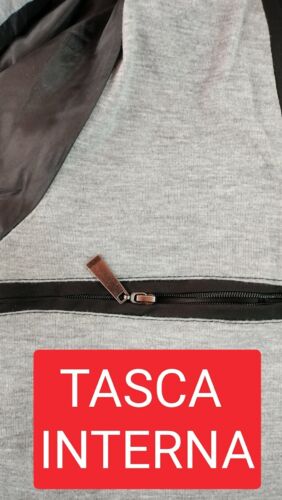 Giubbotto Uomo MULTITASCHE leggero primaverile Giacca a Vento Giubbino FINO 4XL - Foto 5 di 9