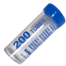 Kimble 41A2502, Micro-Hematocrit Capillary Tubes, Plain (Pack of 200)