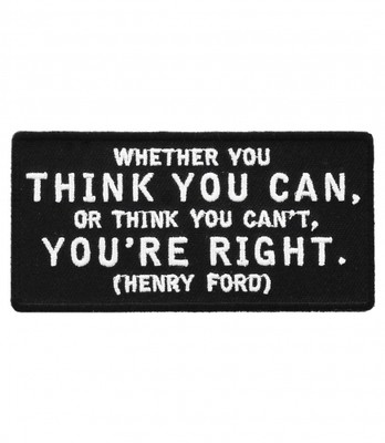 Whether You Think You Can Or Can't Patch, Quote Patches
