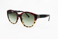 Burberry Sunglasses Women's Round BE4242F 36358E Red Havana/Light Havana 55mm