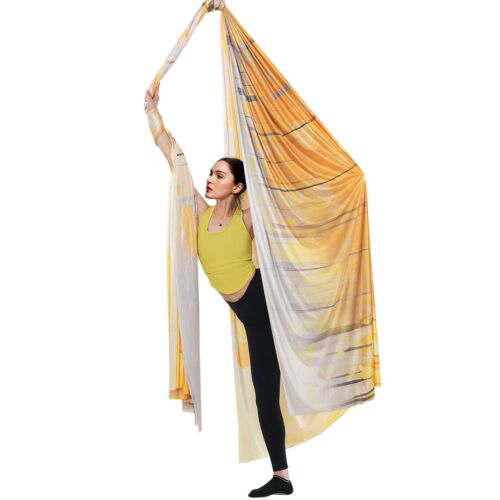 Aerial Yoga Hammock&Swing 5.5Yards Aerial Yoga Starter Kit w/100gsm Nylon Fabric - Picture 11 of 12
