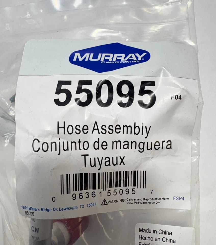 Conjunto de manguera de aire acondicionado Murray 55095 para Dodge Caliber y Jeep Compass 2007-2010 Foto 2 de 2