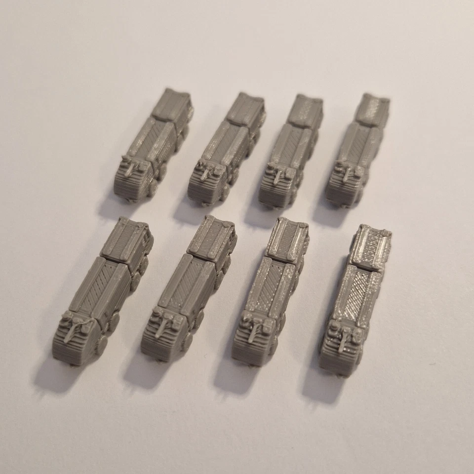 x8 Panther Aeroporto Camion Pompieri Aereo Veicolo GSE 1:350 1:400 1:500 Scala - Immagine 3 di 4