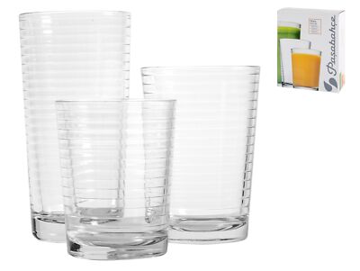 Service 18 Gläser Glas Marke Pasabahce Modell Doro
