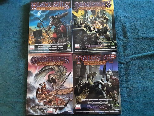 Green Ronin: Freeport Campaign + FIVE Supplements 960 pages NM Condition D&D d20 - Picture 2 of 2