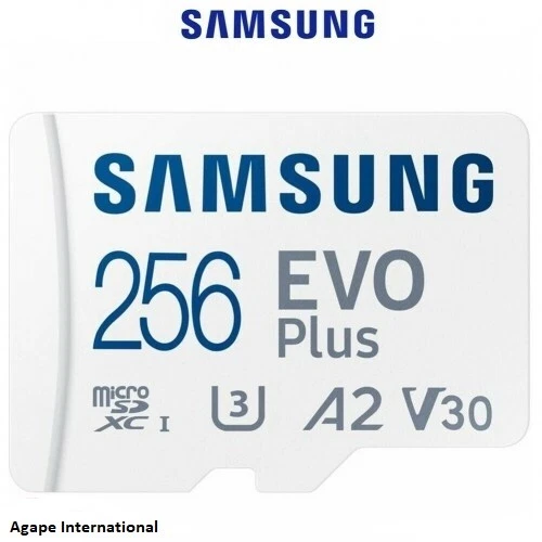 Samsung256GB EVO Plus UHS-I microSDXC Memory Card with SD Adapter 2021 Version ( - Picture 1 of 2