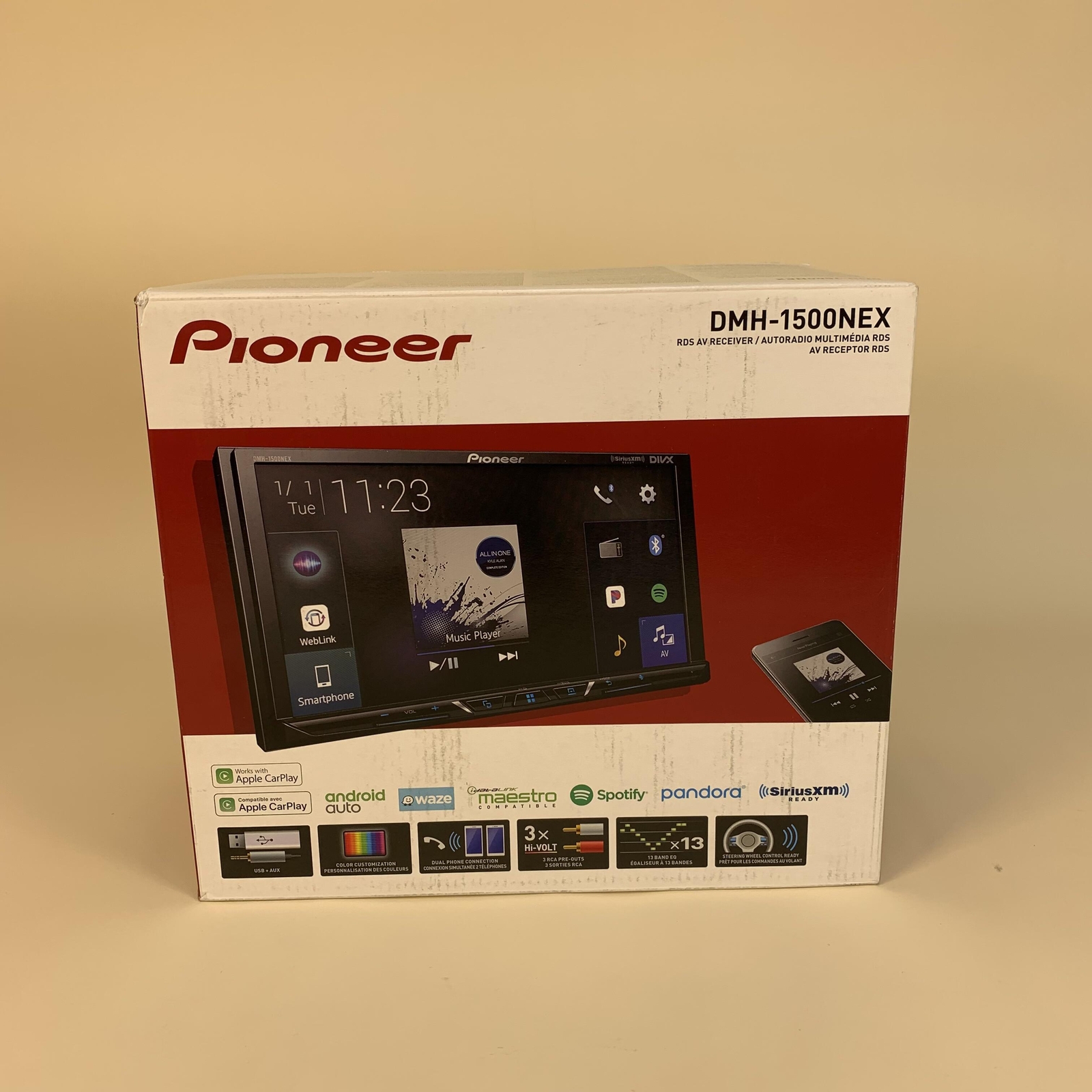 USB Extension Cable For Pioneer DMH-1500NEX / DMH1500NEX Car Stereo - New