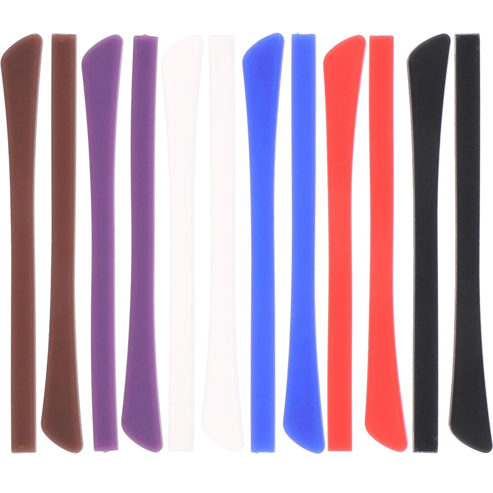 12 Pairs Spectacle Temples Glasses Sleeve Men and Women Eyewear Leg Cover