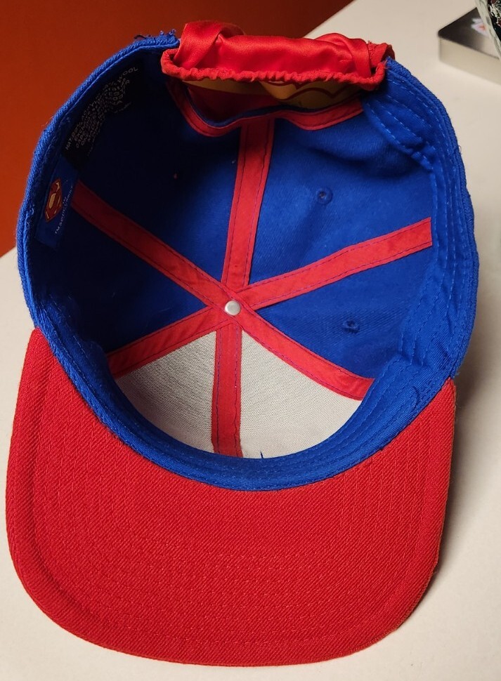 DC Superman Adjustable Snapback Wool Hat With Cap… - image 6