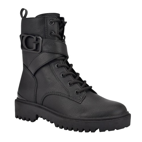 NWOT Guess GMROILER-R Black/Camo Combat Hiker Biker Boot Men 9.5-Women 11 Guess | Shoes | Nwot Guess Gmroilerr Blackcamo Combat Hiker  main image 3