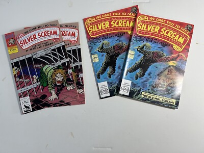 Silver Scream  2 And 3 Recollections | Classic Tales of Fear and Terror Lot Of 4