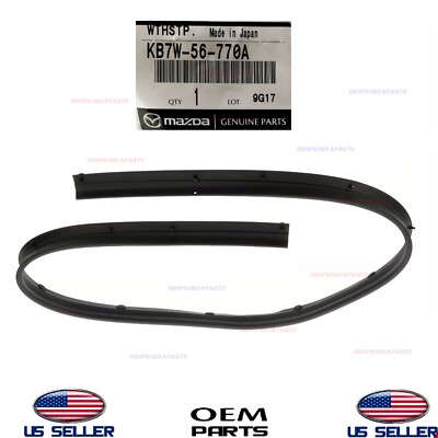 Genuine OEM Front Weatherstrip Parting Seal 2017-2025 Mazda CX-5