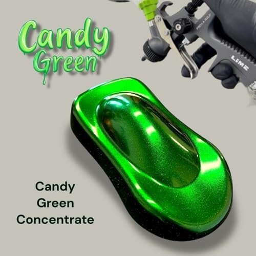 LiME LiNE Automotive Green Transparent Candy Concentrate Paint - 1 Pint