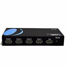 OREI 1x4 4 Port HDMI Audio Video v1.3b 1080p Splitter Adapter for HD TV PS3 3D