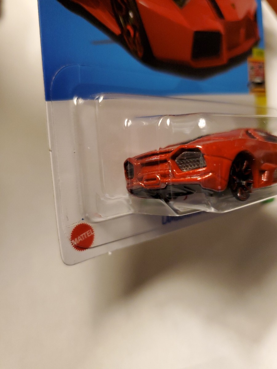 Hot Wheels Lamborghini Reventon – HW Exotics Serie, Dunkelrot, Short Card (Mattel 2023)