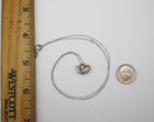 Kay's 10K White & Rose Gold 26 Diamond Double Heart Pendant Necklace 18" Box — photo 7