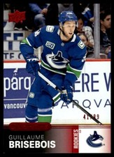 2019-20 Upper Deck Overtime Red Guillaume Brisebois /99 Vancouver Canucks #178
