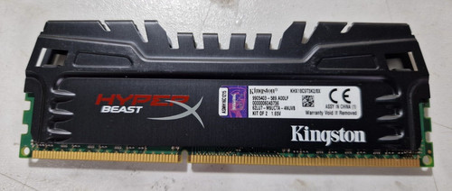 4GB Kingston Hyper X Beast Speicher RAM PC3-12800 1866 MHz DDR3 KHX18C9T3K2/8X CL9