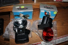 NOS!!  Cateye Model HL-300 TL-300 Bicycle Lights - Ghostbusters 2 Slime Blower