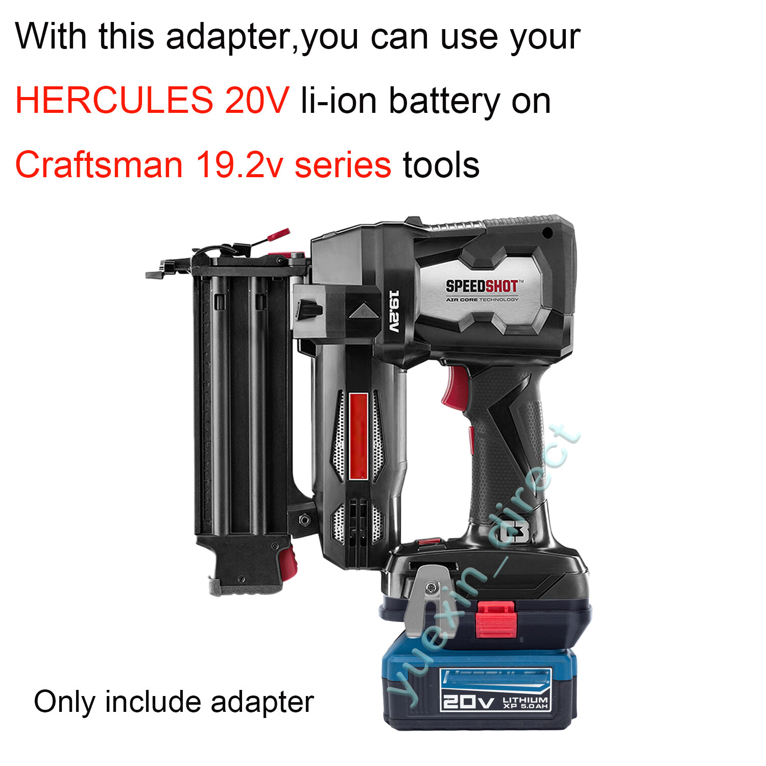 For Hercules 20V Battery Adapter Convert to for Craftsman C