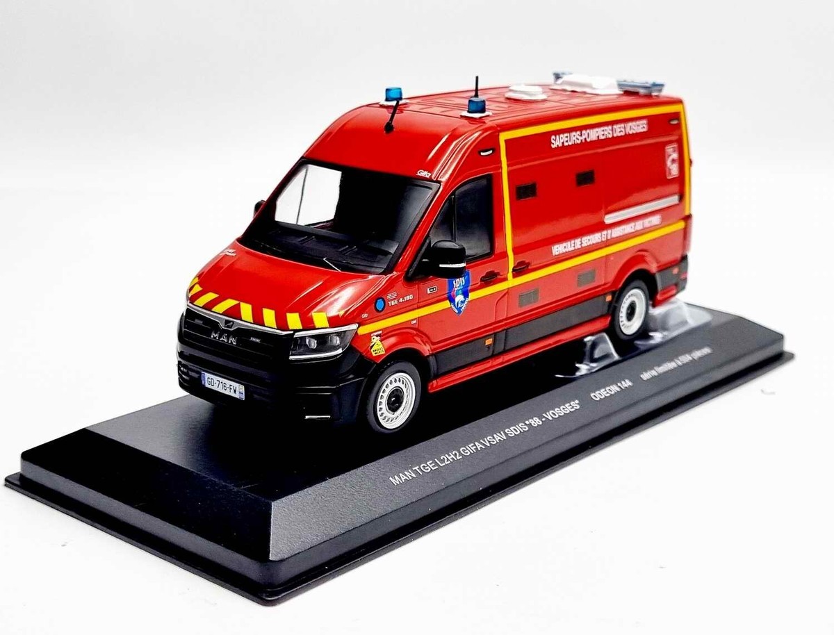 Camion De Pompiers Eligor – Volkswagen T6 SDIS 2A – Échelle 1/43 – Neuf