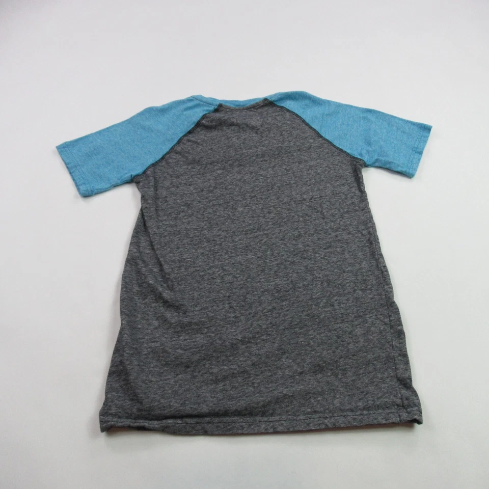 Camisa ZooYork Niños Pequeña Manga Corta Informal Gris Cuello Redondo Exterior Foto 3 de 4