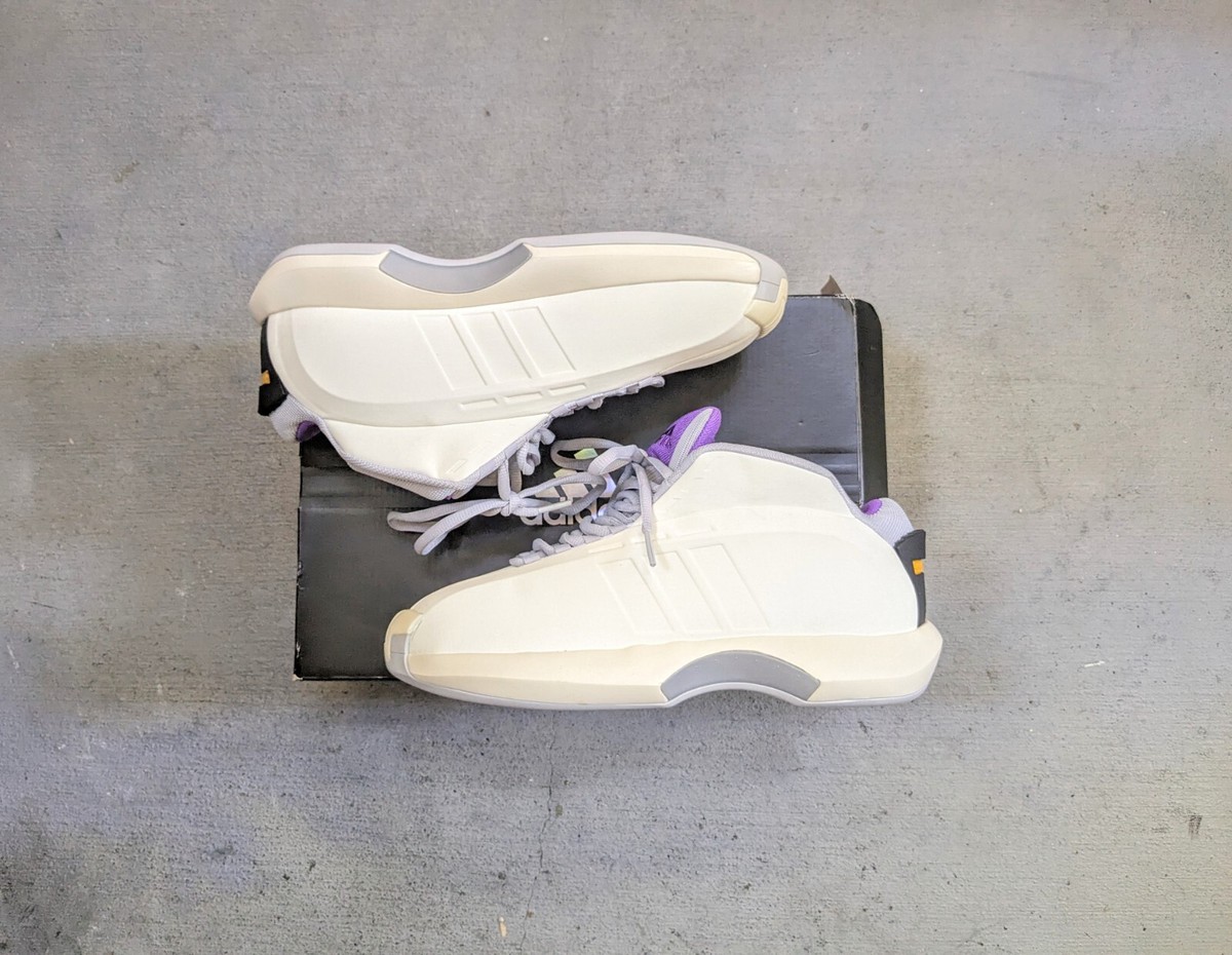 Adidas Crazy 1 Kobe 1 Cream White Men 10.5 Basketball Sneakers
