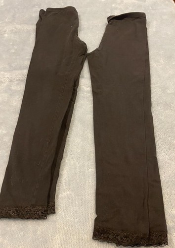 Old Navy Girls Lot of 2 Black Leggings Size 14 XL - Picture 3 of 5