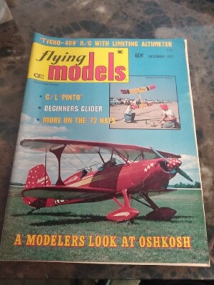FLYING MODELS Magazine December 1972 A-4 Skyhawk: Catapult Glider