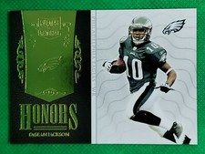 DeSean Jackson 2010 Panini Plates & Patches #10 Honors Insert SN 80/299 - Eagles
